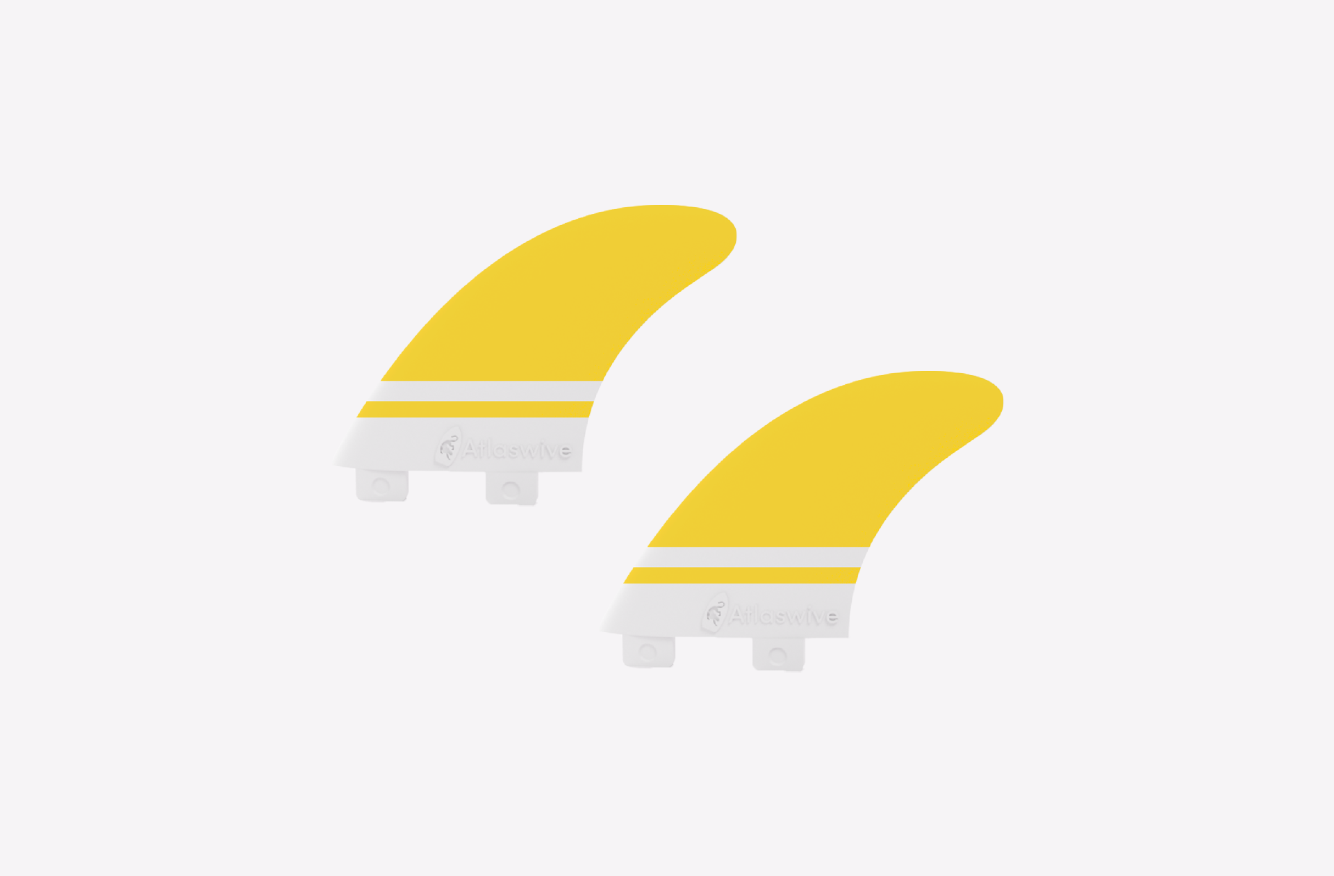 FCS 1 Yellow Fin Twin 🤍🏄‍♂️🌊
